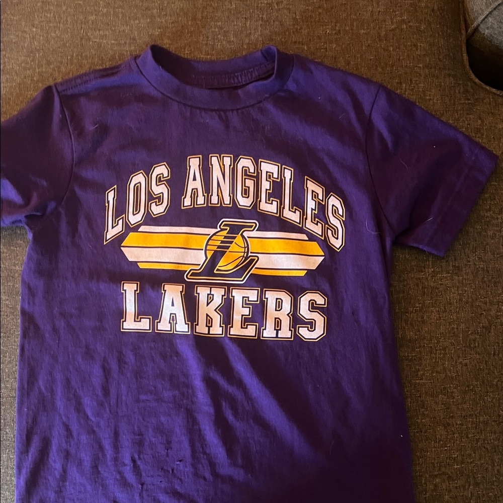 Old Navy Kids Purple Los Angeles Graphic Tee